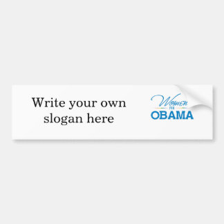 Women for Obama Bumper Sticker