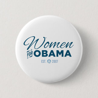 Women for Obama Button