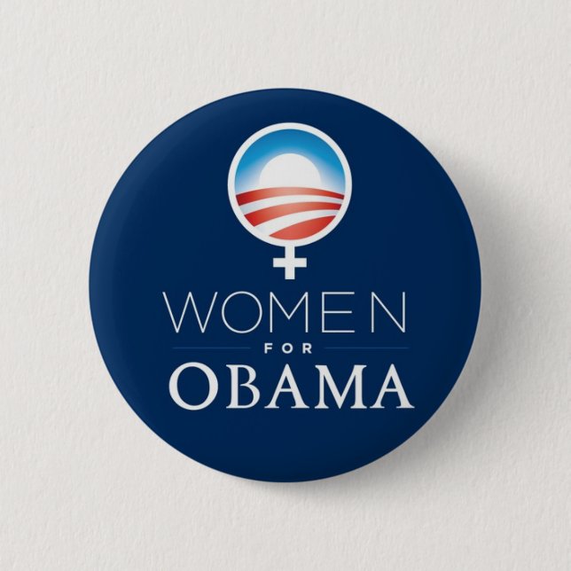 Women_for_Obama_Button Button (Front)