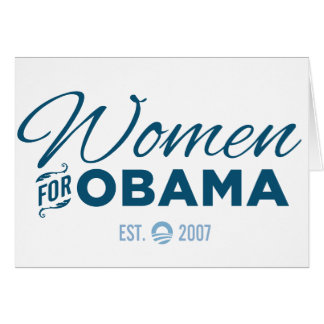 Women for Obama Cards