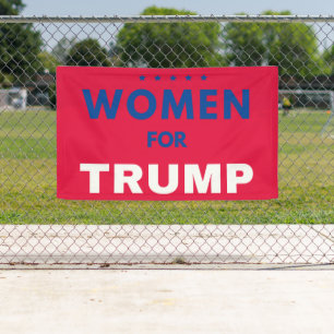 Women For Trump 2026 Banner