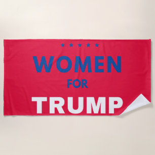 Women For Trump 2026 Beach Towel