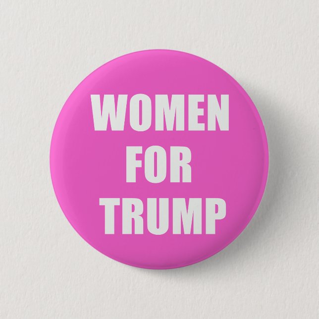 Women for Trump Button (Front)