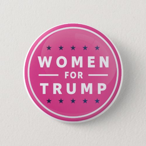Women for Trump Button