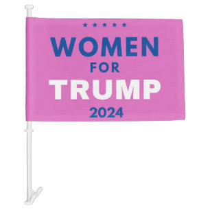 Women For Trump  Car Flag