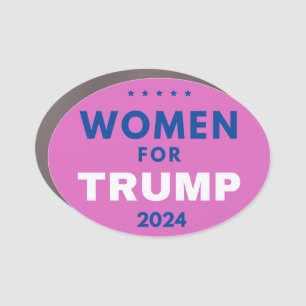 Women For Trump Car Magnet
