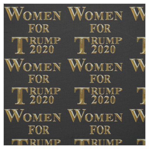 WOMEN FOR TRUMP FABRIC