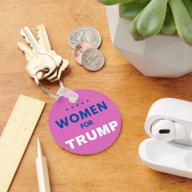 Women For Trump Keychain (Desk)