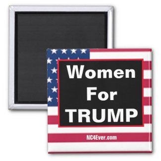 Women For TRUMP magnet