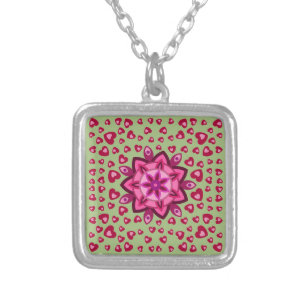 WOMEN, GIRLFRIEND, WIFE BIRTHDAY VALENTINE LOVE SI SILVER PLATED NECKLACE