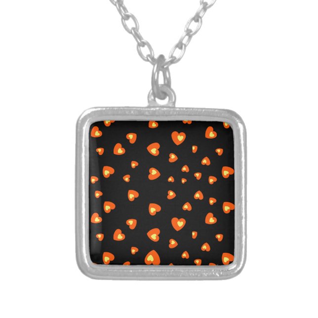 WOMEN, GIRLFRIEND, WIFE, BIRTHDAY VALENTINE'S LOVE SILVER PLATED NECKLACE (Front)