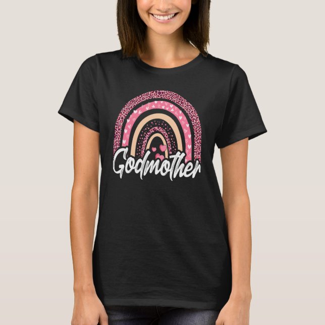 Women Godmother Mothers Day For Best Godmother Eve T-Shirt (Front)