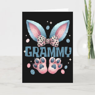 Women Grammy Easter Happy Easter Day Mommy Bunny G Card