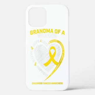 Women Grandma Grandson Grandaughter Childhood Gift iPhone 12 Pro Case