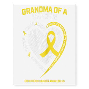Women Grandma Grandson Grandaughter Childhood Gift Temporary Tattoos