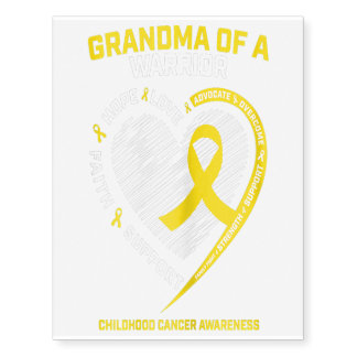 Women Grandma Grandson Grandaughter Childhood Gift Temporary Tattoos