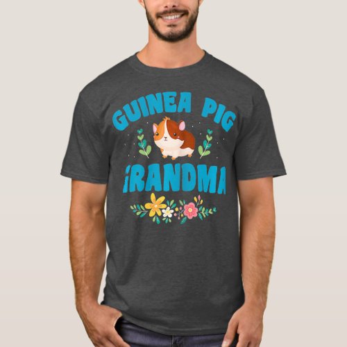 Women Guinea Pig Grandma T_Shirt