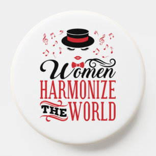 Women Harmonize the World Barbershop Singing PopSocket