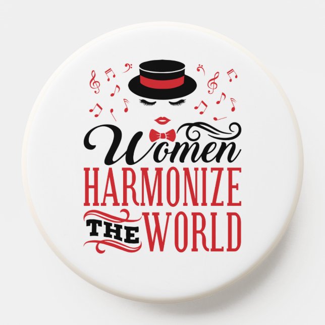 Women Harmonize the World Barbershop Singing PopSocket (Popsocket)