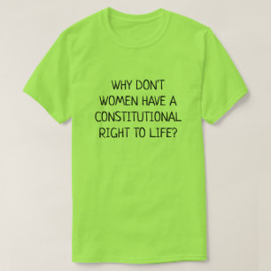 Women Have No Right to Life T-Shirt