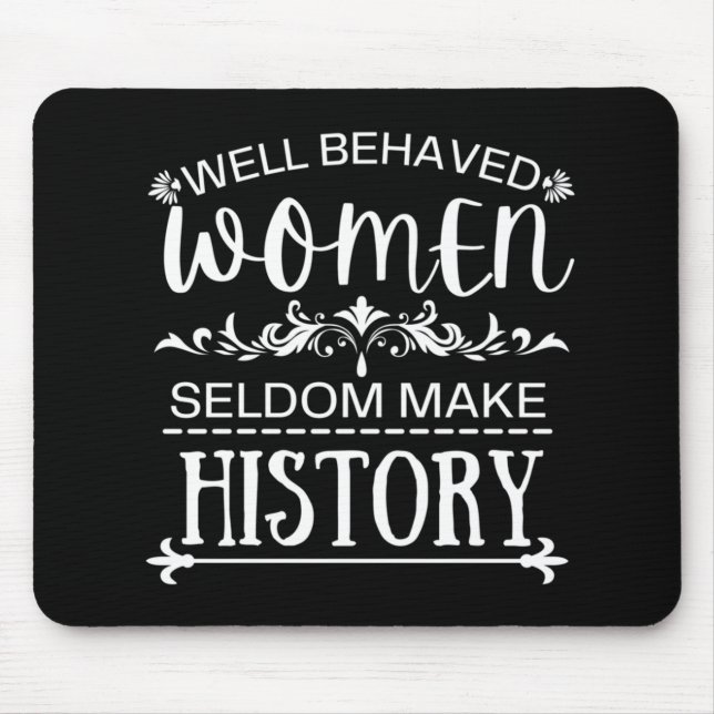 Women History Mouse Pad (Front)