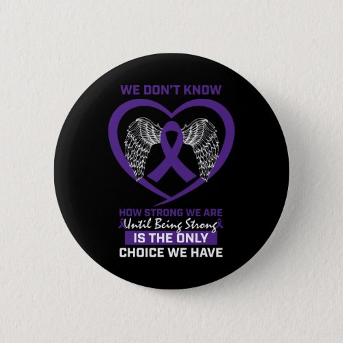 Women Hodgkins Lymphoma Disease Blood Cancer Awar Button