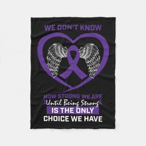 Women Hodgkins Lymphoma Disease Blood Cancer Awar Fleece Blanket