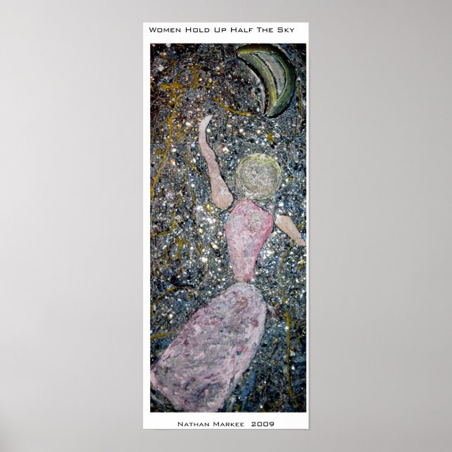 Women Hold Up Half the Sky  Nathan Markee Poster (Front)