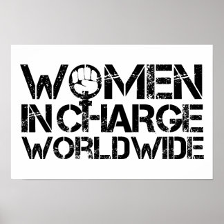 Women in Charge Worldwide Poster