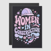 Women In Construction Retro Empowerment (Front/Back)