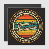 Women In Construction Tough And Skilled (Front/Back)