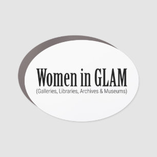 Women in GLAM Car Magnet