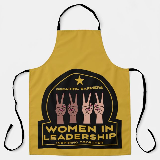 Women In leadership Apron (Front)