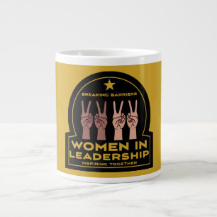 Women In leadership Giant Coffee Mug