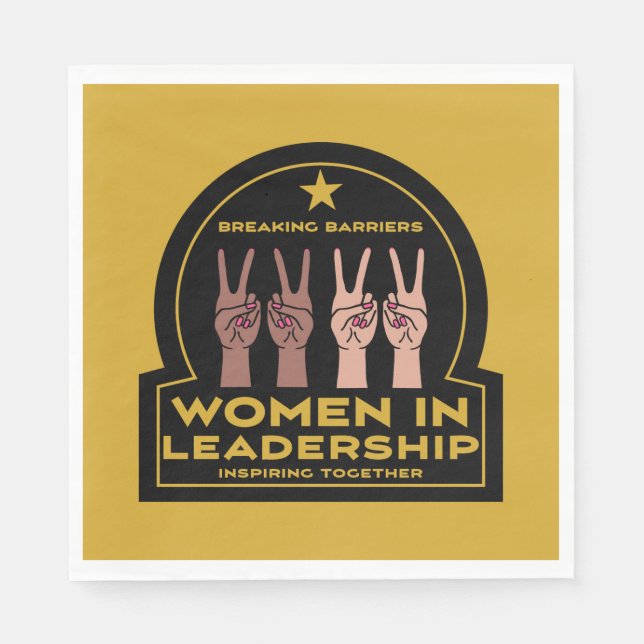 Women In leadership Napkins (Front)