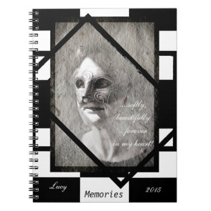 Women in Mask Artwork (Notebook) Notebook