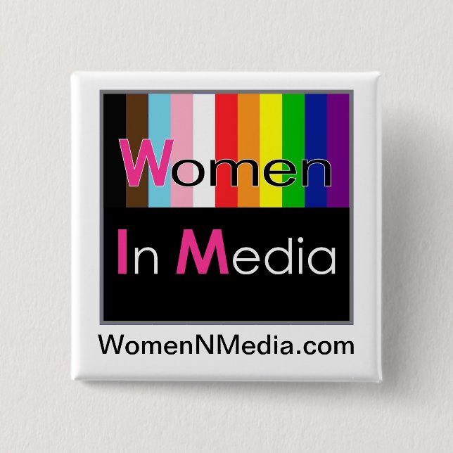 Women In Media Pin (Front)