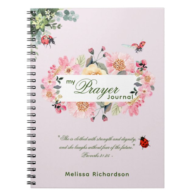 Women In Ministry Pastors Wife Prayer Journal  (Front)