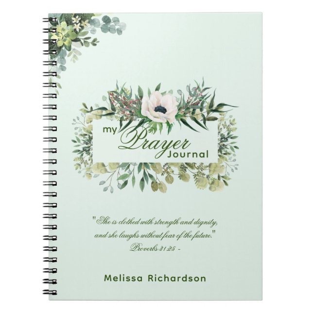 Women In Ministry Pastors Wife Prayer Journal  (Front)
