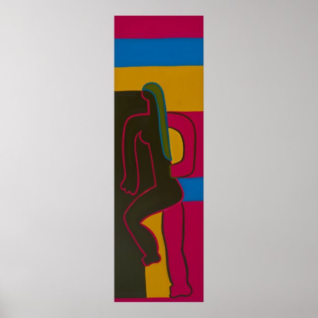 Women in Pink Poster (Front)