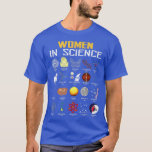 Women In Science Funny Chemistry, Biology, Physics T-Shirt<br><div class="desc">Women In Science Funny Chemistry,  Biology,  Physics,  Math  .</div>