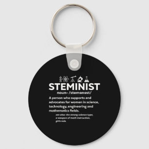 Women In Science Steminista Steminist 1 Keychain