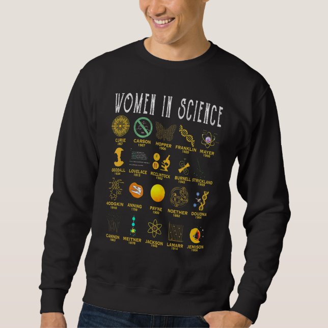 Women In Science Sweatshirt (Front)