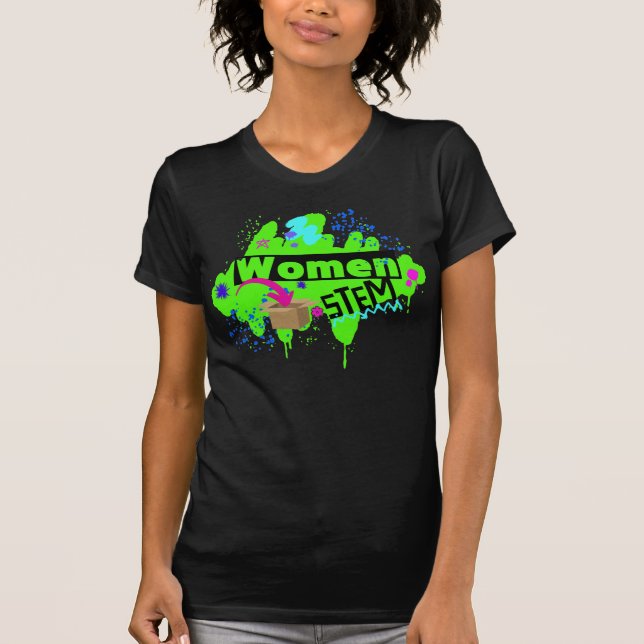 Women in STEM t-shirt (Front)