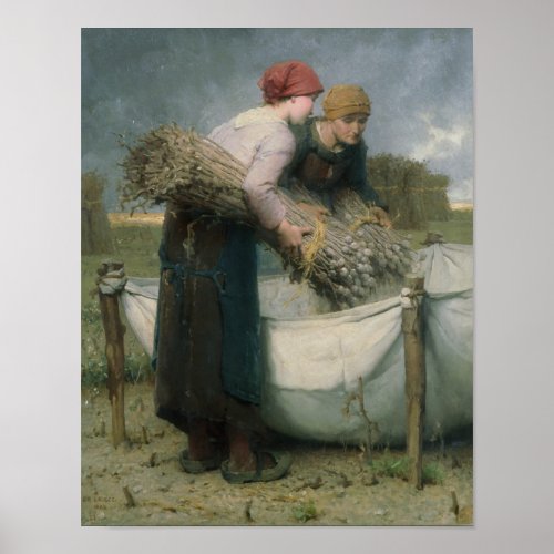 Women in the Field 1882 Poster