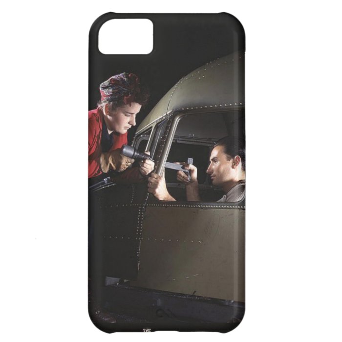 Women in the Workplace during WWII iPhone 5C Cases