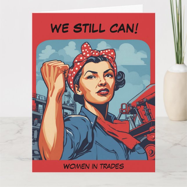 Women in trades graduation, Riley-Rose Card (Front)