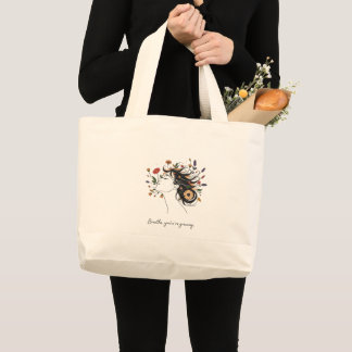 women inspiring totebag  large tote bag