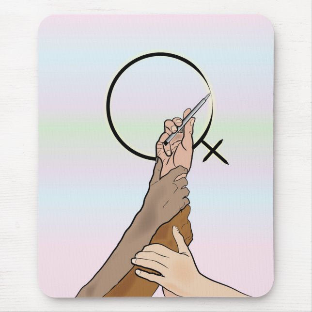 Women International Day  Mouse Pad (Front)