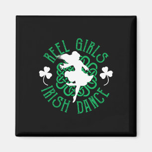 Women Irish Step Dancer Step Dancing Reel Girls Ir Magnet